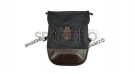For Royal Enfield Classic 650 Genuine Leather Pannier Black and Brown Bags With Mounting - SPAREZO